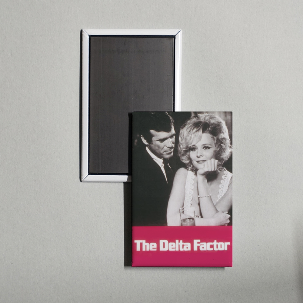 The Delta Factor Mini Movie Fridge Magnet
