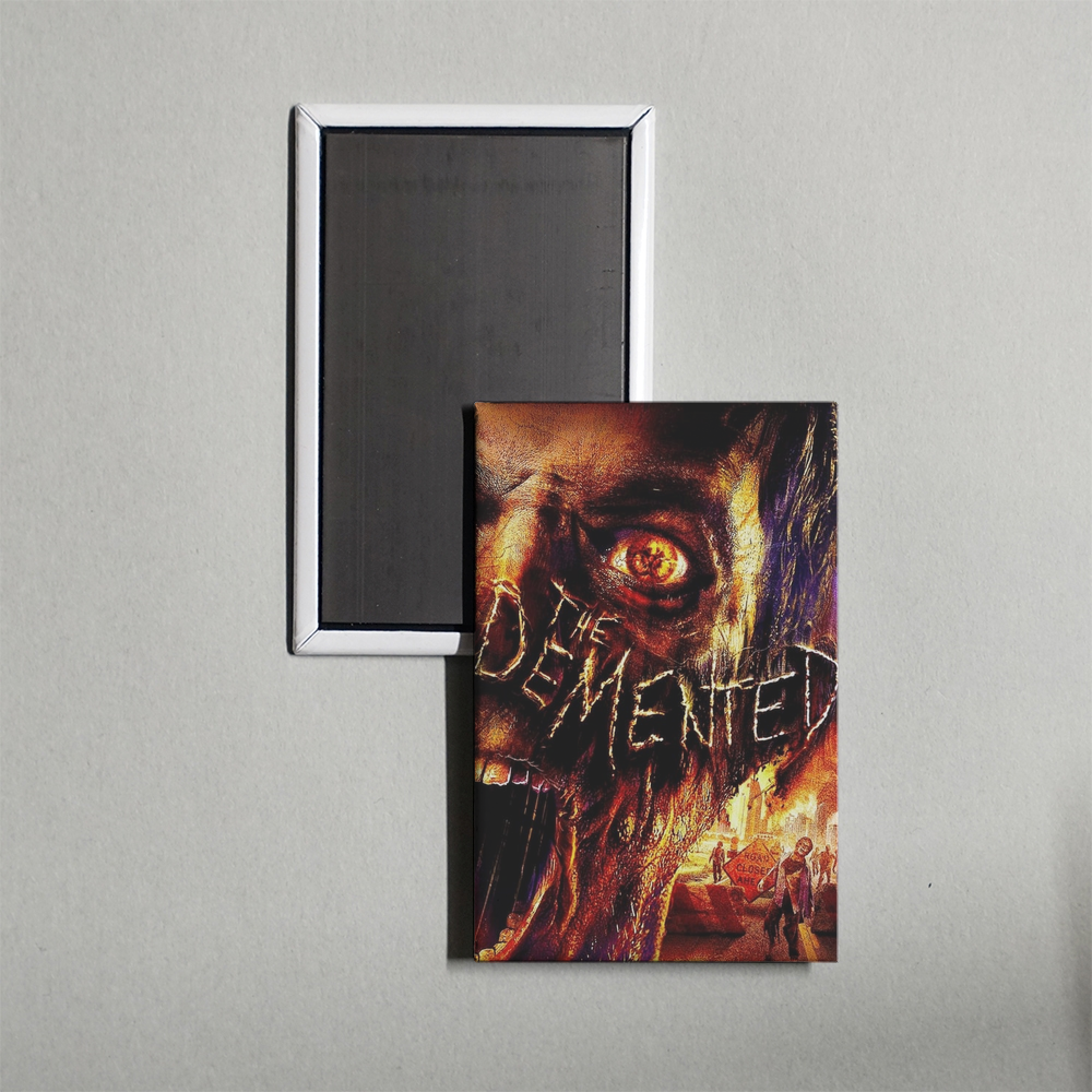 The Demented Mini Movie Fridge Magnet