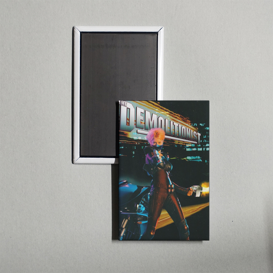 The Demolitionist Mini Movie Fridge Magnet
