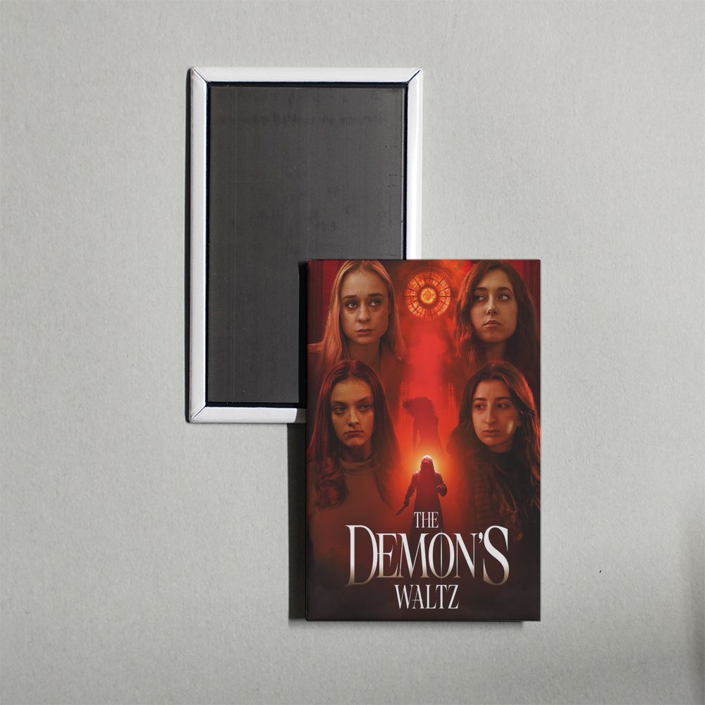 The Demon's Waltz Mini Movie Fridge Magnet
