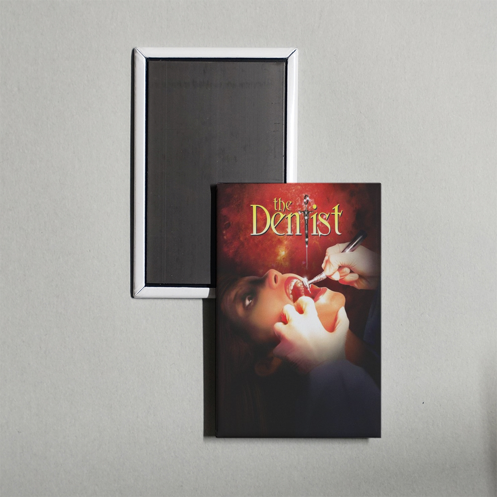 The Dentist Mini Movie Fridge Magnet
