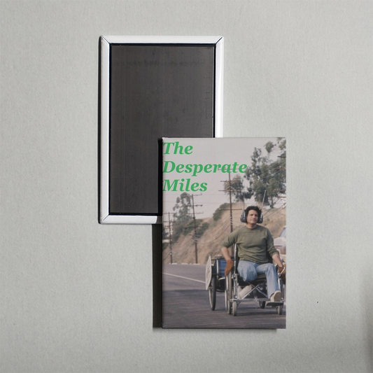 The Desperate Miles Mini Movie Fridge Magnet
