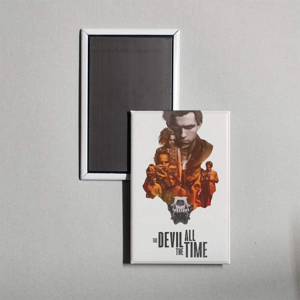 The Devil All the Time Mini Movie Fridge Magnet