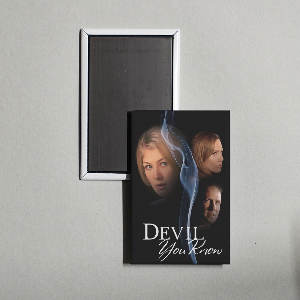 The Devil You Know Mini Movie Fridge Magnet