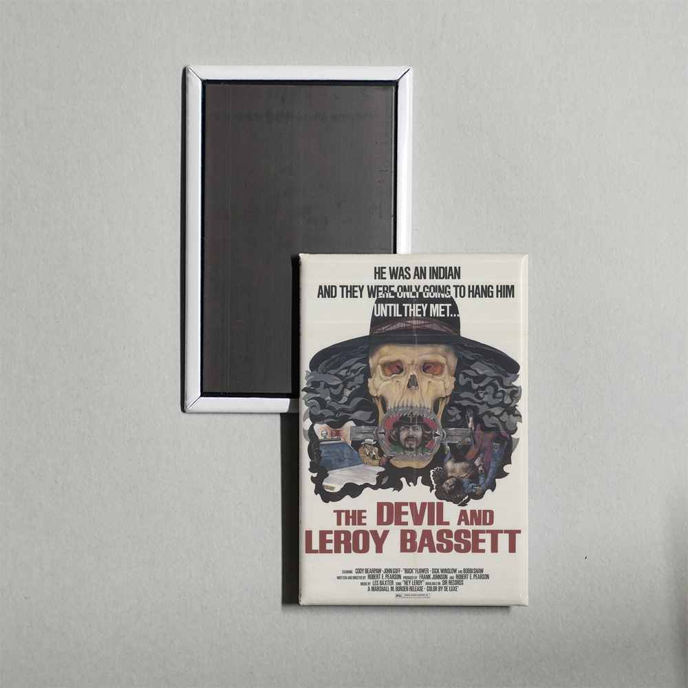 The Devil and Leroy Bassett Mini Movie Fridge Magnet