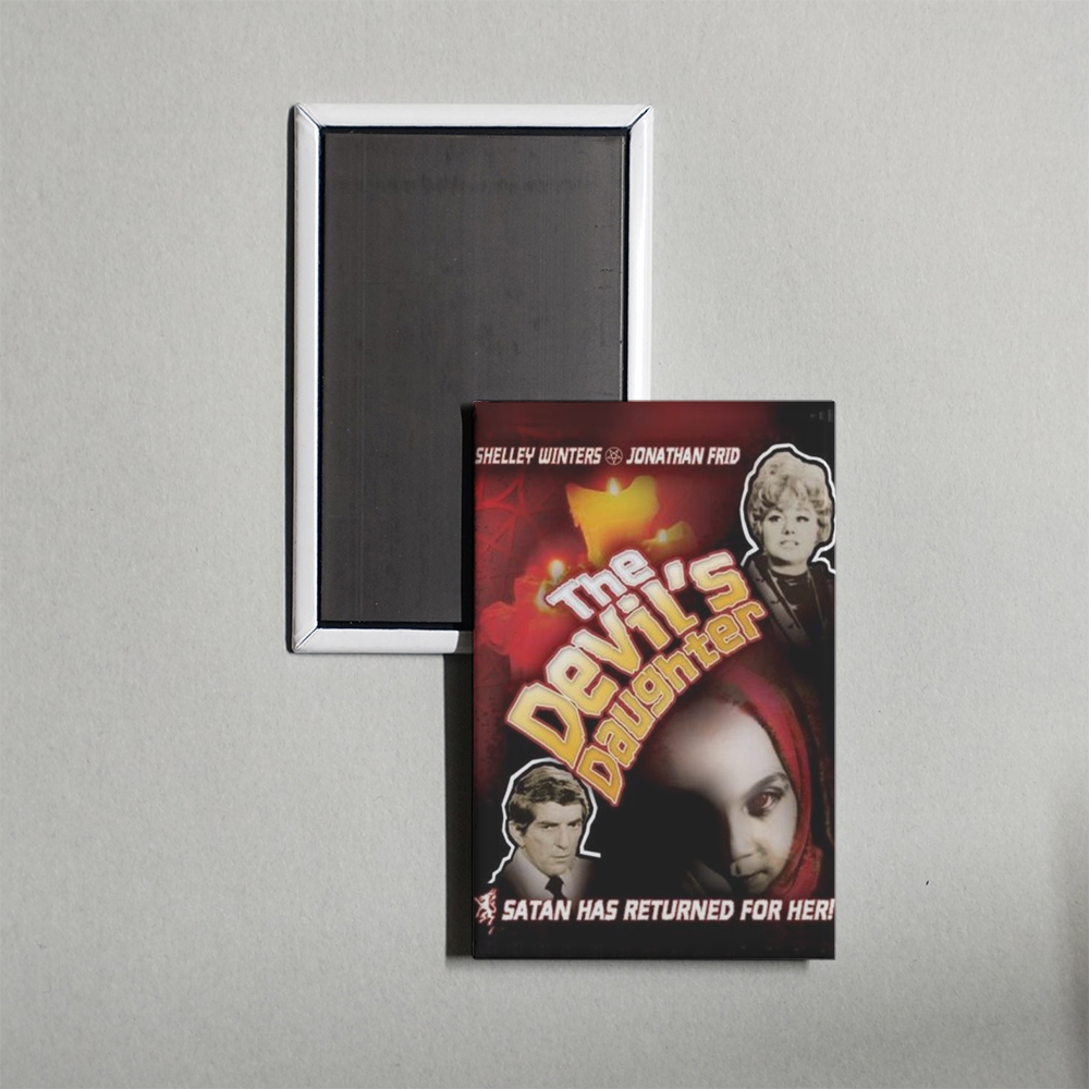 The Devil's Daughter Mini Movie Fridge Magnet