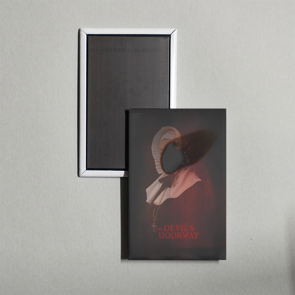 The Devil's Doorway Mini Movie Fridge Magnet
