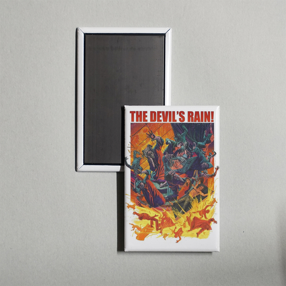 The Devil's Rain Mini Movie Fridge Magnet