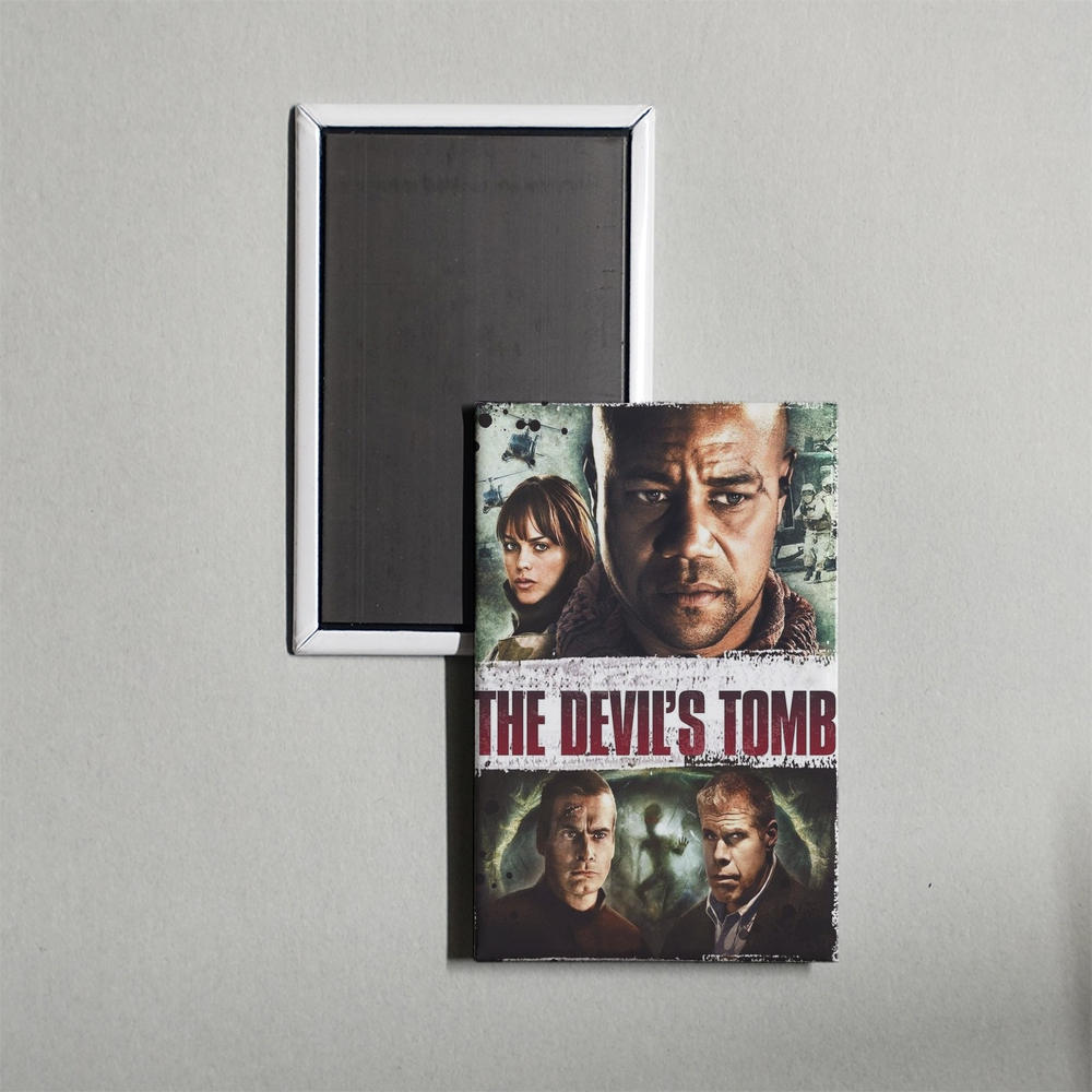 The Devil's Tomb Mini Movie Fridge Magnet
