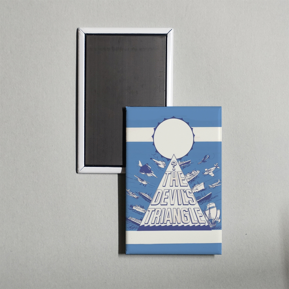 The Devil's Triangle Mini Movie Fridge Magnet