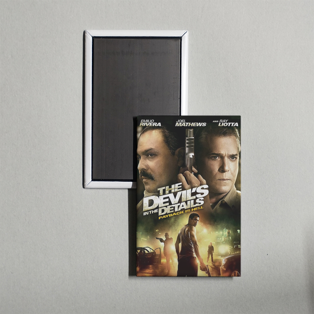 The Devil's in the Details Mini Movie Fridge Magnet