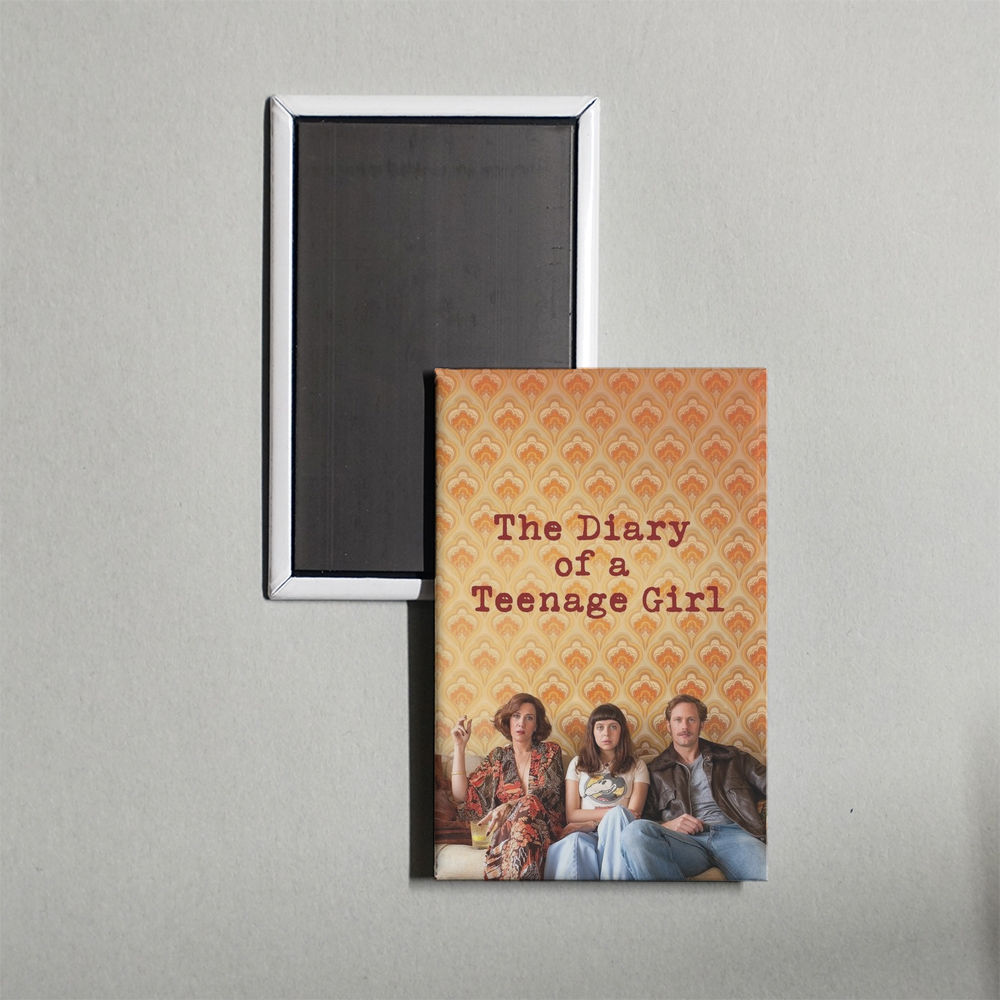 The Diary of a Teenage Girl Mini Movie Fridge Magnet