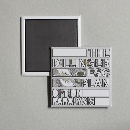 The Dillinger Escape Plan - Option Paralysis Album Cover Fridge Magnet