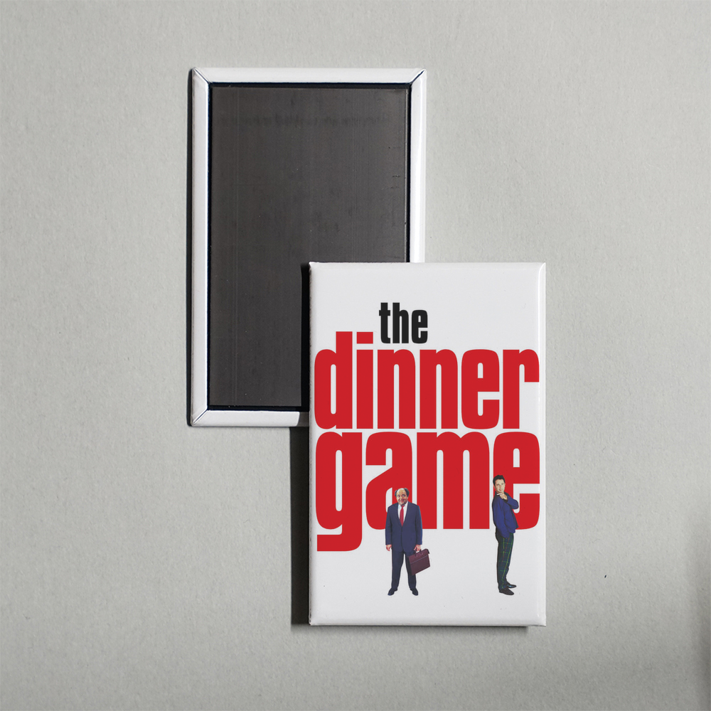 The Dinner Game Mini Movie Fridge Magnet