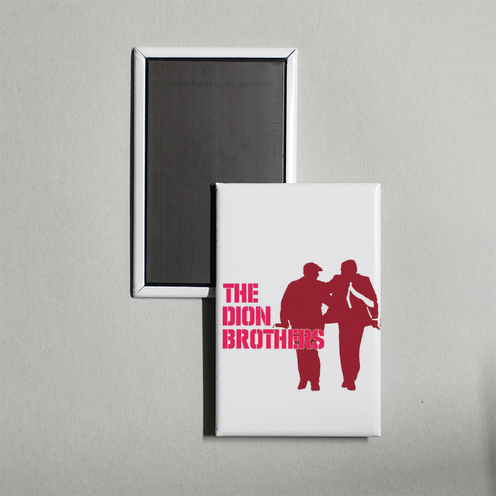 The Dion Brothers Mini Movie Fridge Magnet