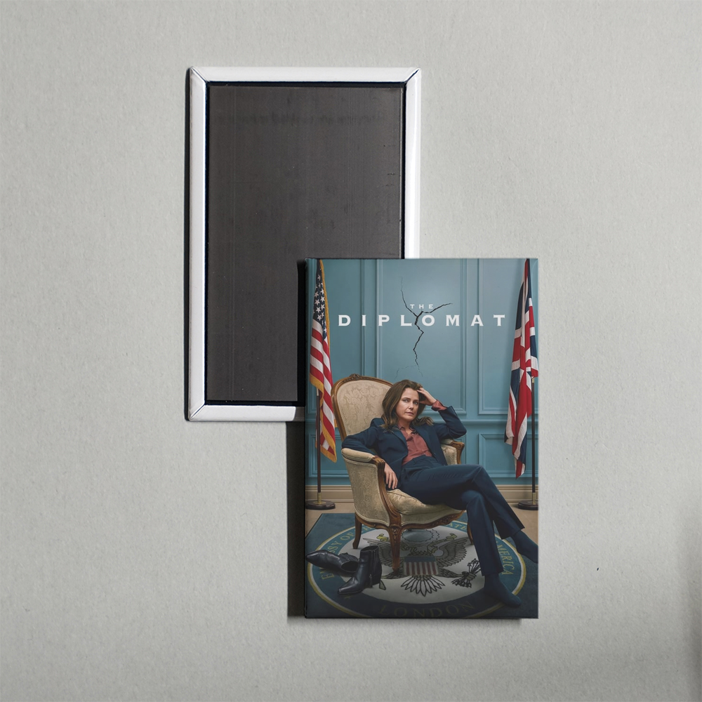 The Diplomat TV Show Fridge Magnet