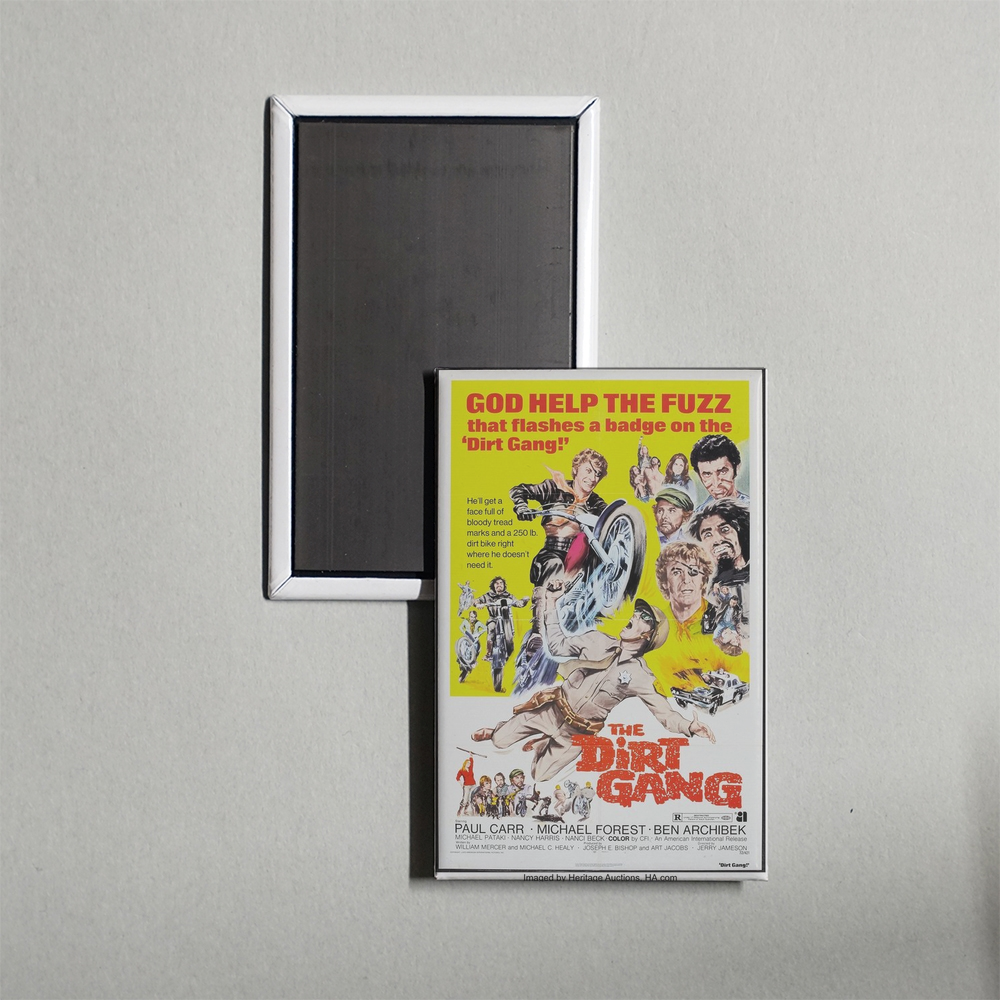 The Dirt Gang Mini Movie Fridge Magnet
