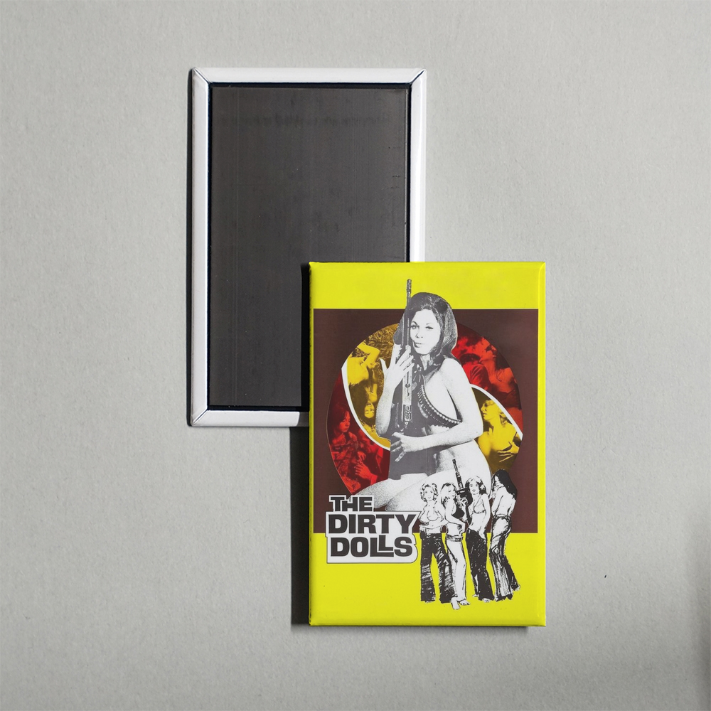 The Dirty Dolls Mini Movie Fridge Magnet
