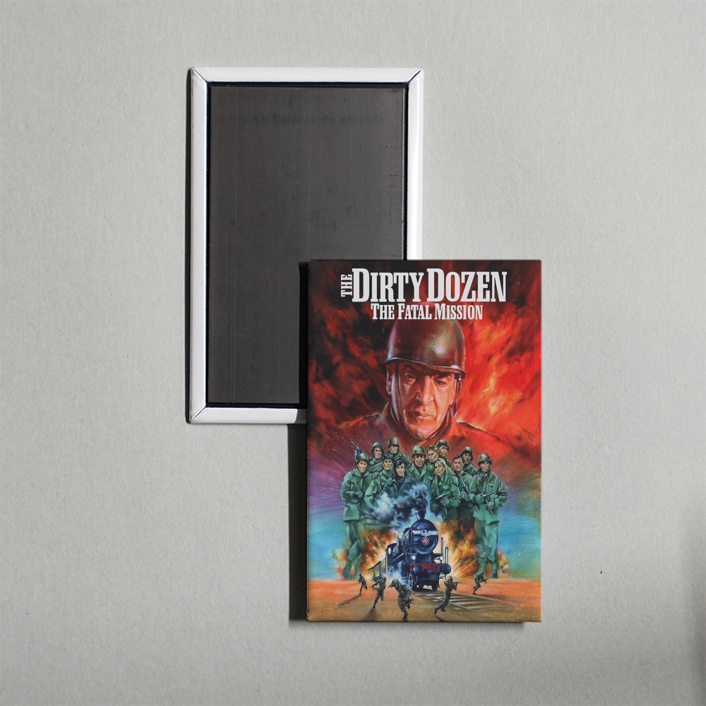 The Dirty Dozen The Fatal Mission Mini Movie Fridge Magnet