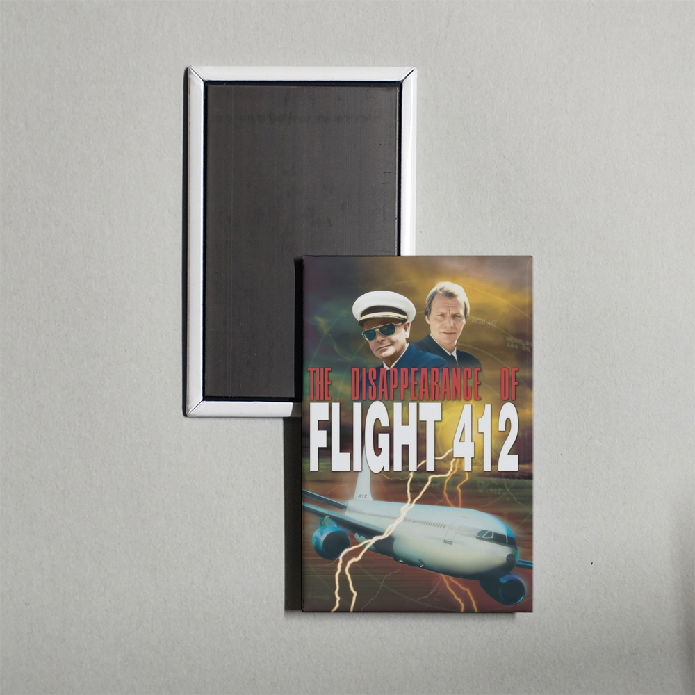 The Disappearance of Flight 412 Mini Movie Fridge Magnet