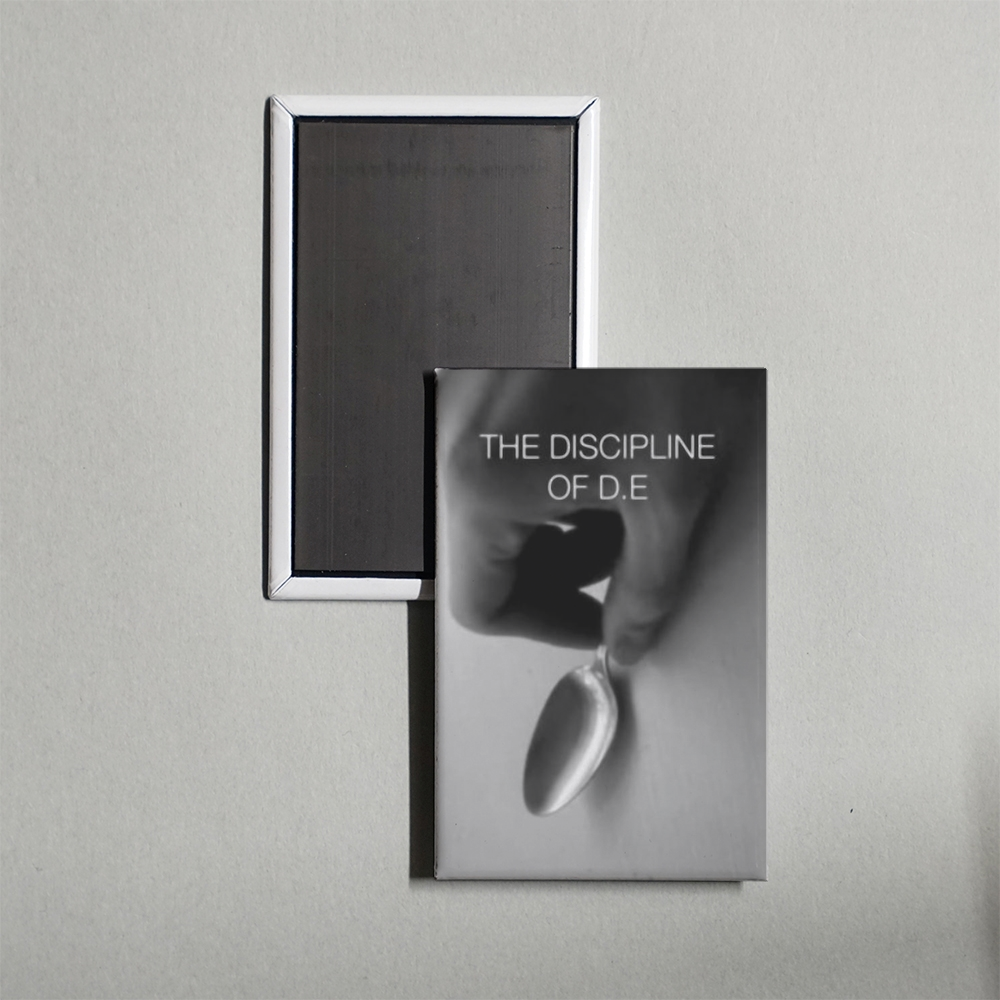 The Discipline of D.E. Mini Movie Fridge Magnet