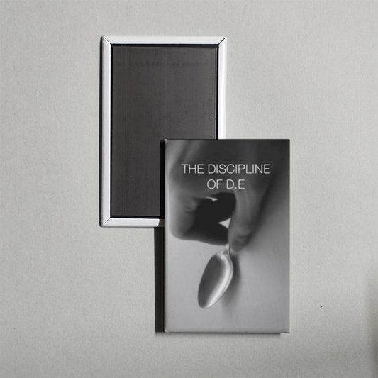 The Discipline of D.E. Mini Movie Fridge Magnet