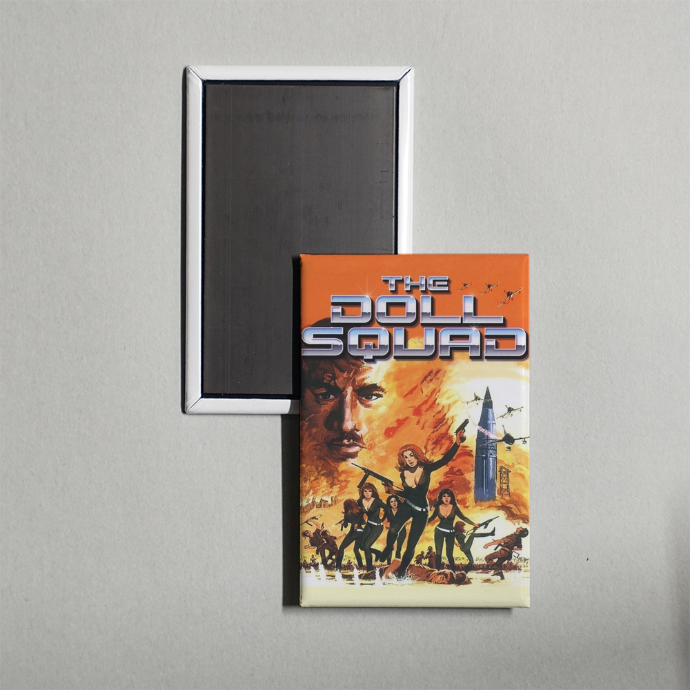 The Doll Squad Mini Movie Fridge Magnet