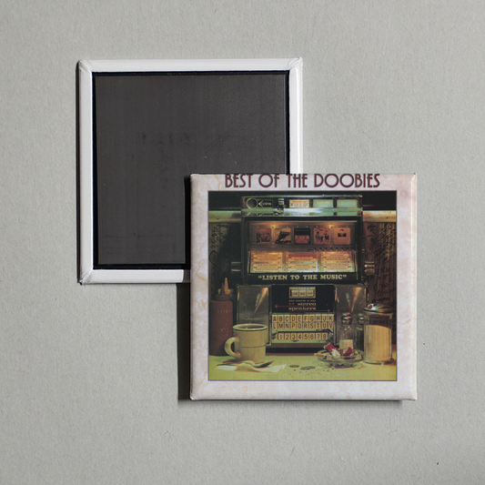 The Doobie Brothers - Best of The Doobies Album Cover Fridge Magnet