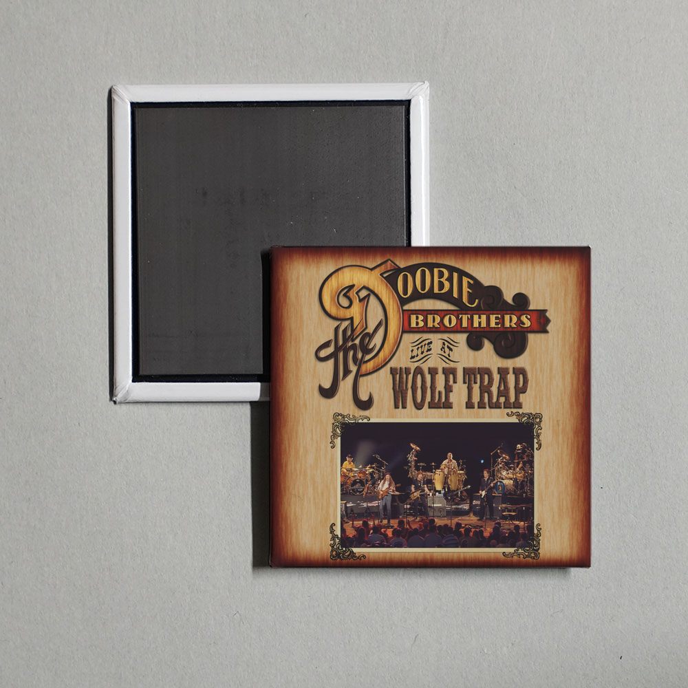 The Doobie Brothers - Live At Wolf Trap (Live At Wolf Trap National Park For The Performing Arts, Vienna, Virginia2004) Album Cover Fridge Magnet