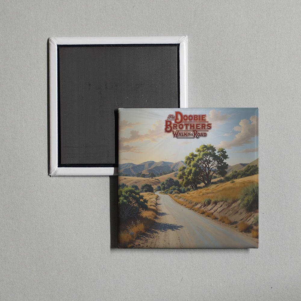The Doobie Brothers - Walk This Road Album Cover Fridge Magnet