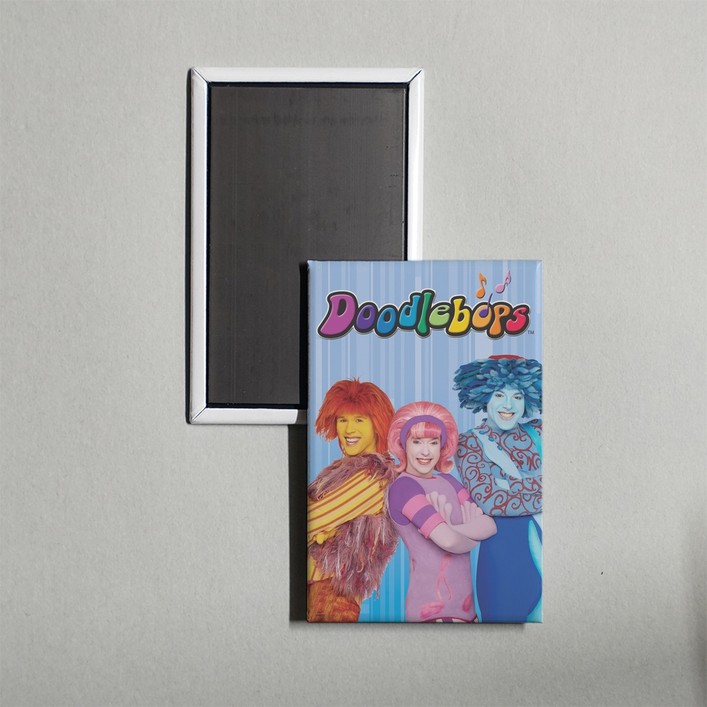 The Doodlebops TV Show Fridge Magnet
