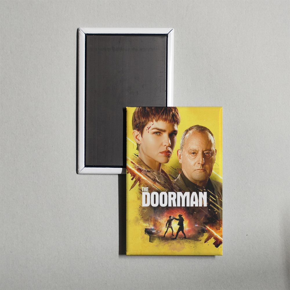 The Doorman Mini Movie Fridge Magnet