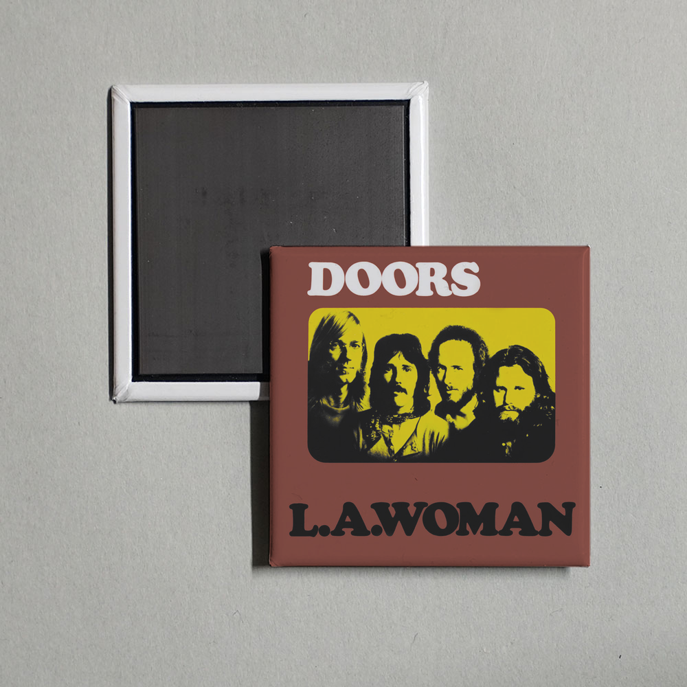 The Doors - L.A. Woman Album Cover Fridge Magnet