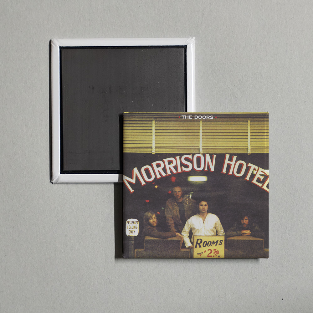 The Doors - Morrison Hotel Album Cover Fridge Magnet