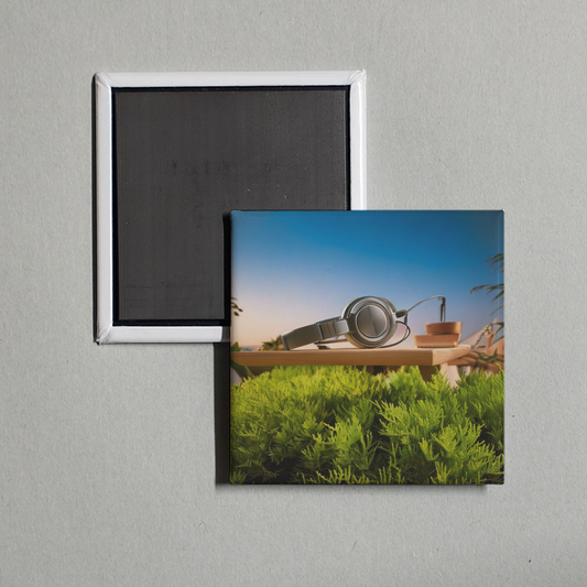 The Dreaming Academy - Rhythmic Balance Music for Everyday Life Album Cover Fridge Magnet