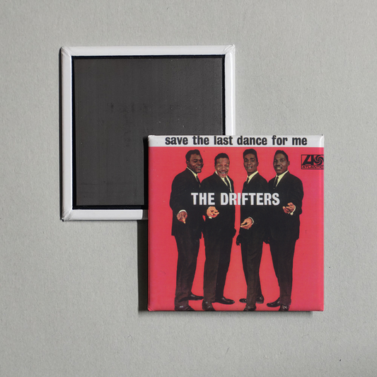 The Drifters - Save the Last Dance for Me Album Cover Fridge Magnet