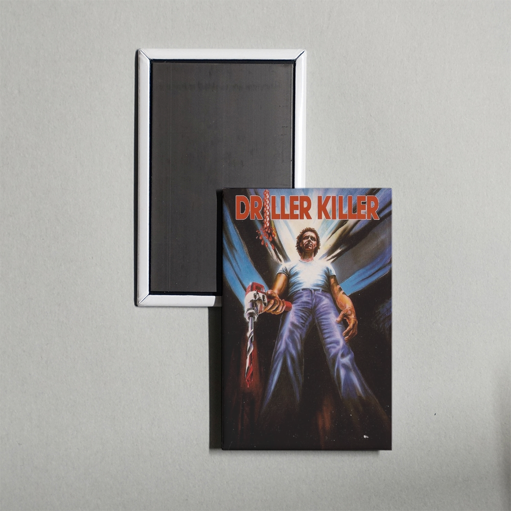 The Driller Killer Mini Movie Fridge Magnet