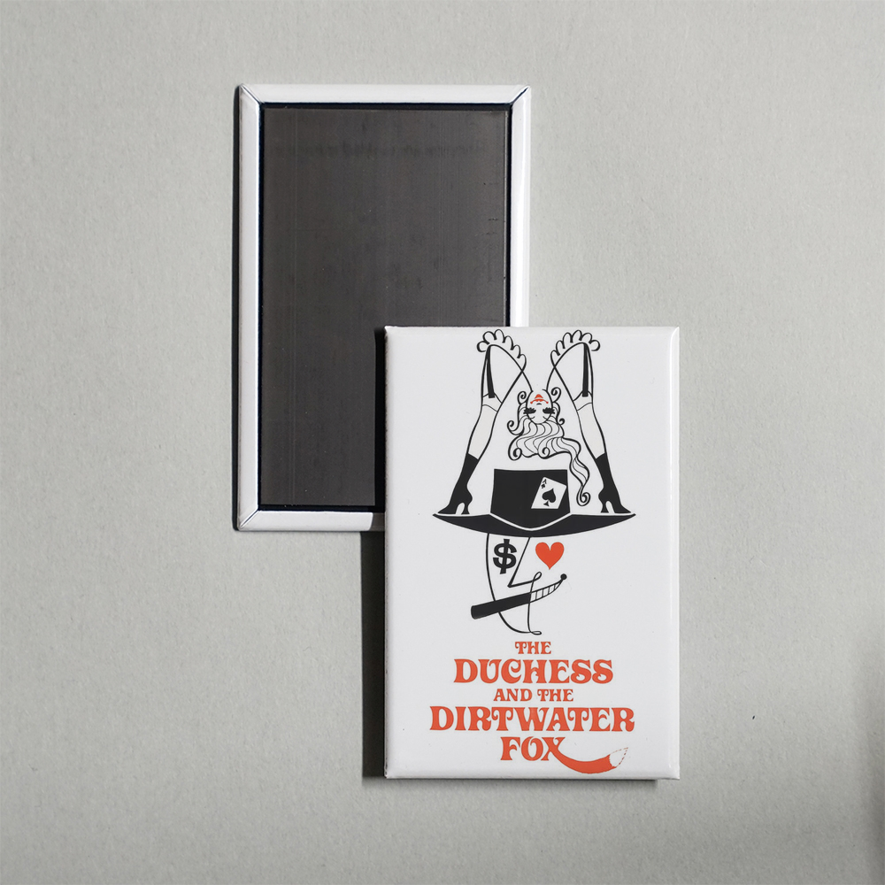 The Duchess and the Dirtwater Fox Mini Movie Fridge Magnet