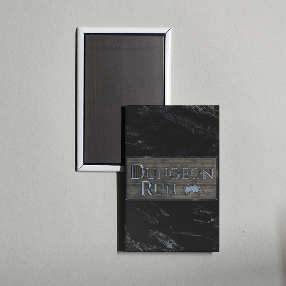 The Dungeon Run TV Show Fridge Magnet