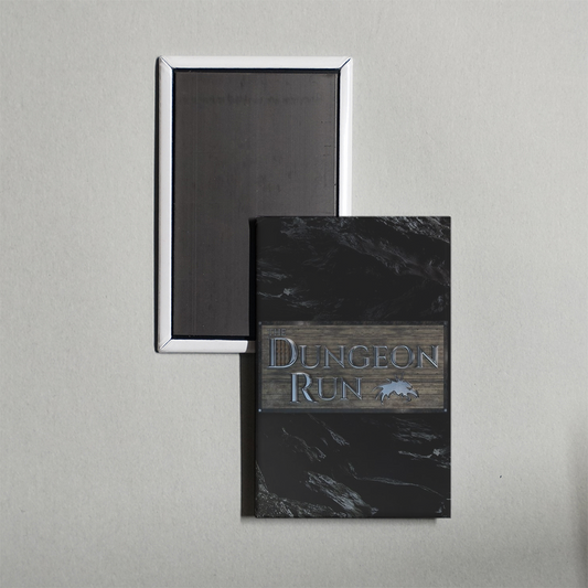 The Dungeon Run TV Show Fridge Magnet