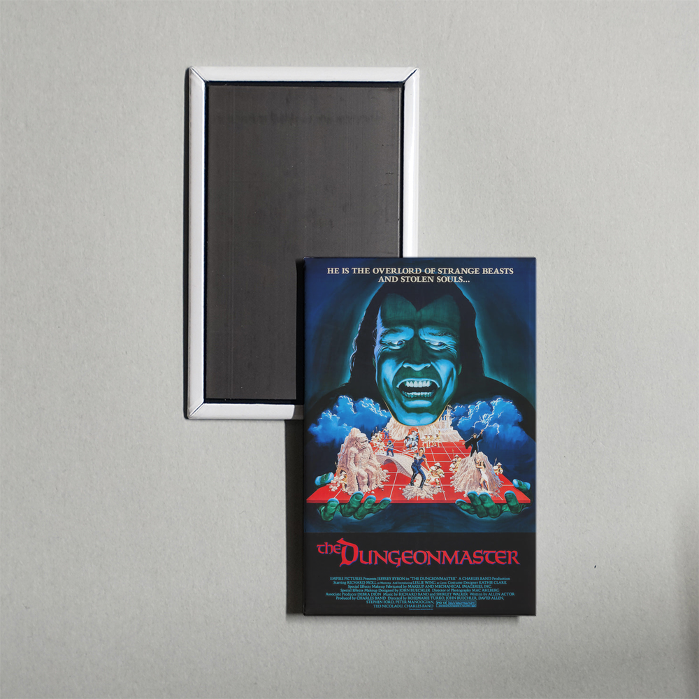 The Dungeonmaster Mini Movie Fridge Magnet