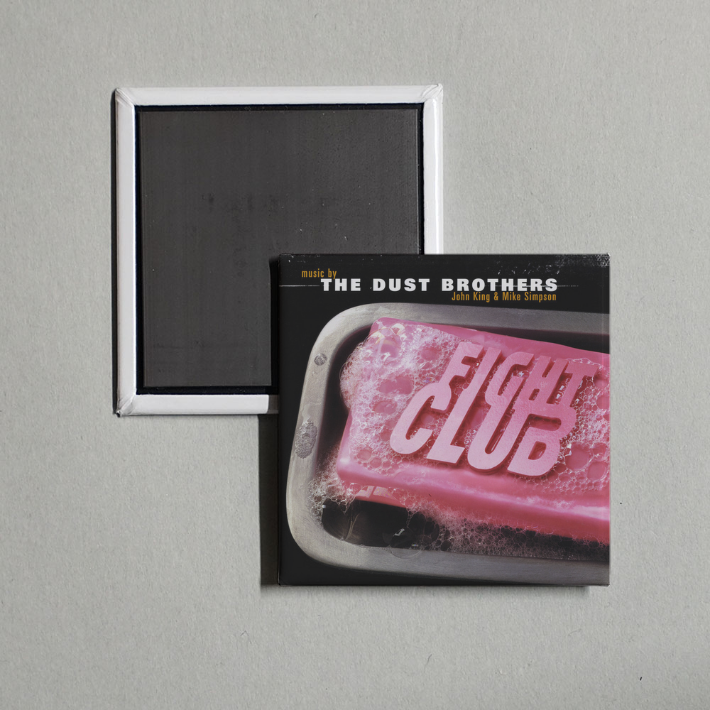 The Dust Brothers - Fight Club (Original Motion Picture Score) Album Cover Fridge Magnet