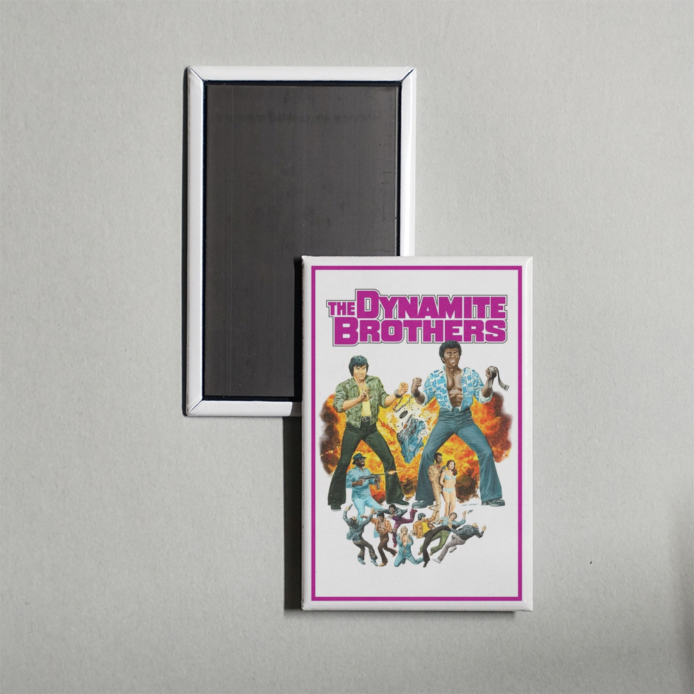 The Dynamite Brothers Mini Movie Fridge Magnet