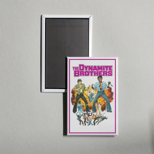 The Dynamite Brothers Mini Movie Fridge Magnet