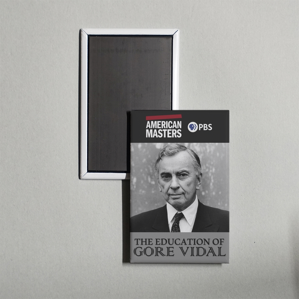 The Education of Gore Vidal Mini Movie Fridge Magnet