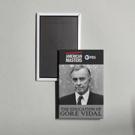 The Education of Gore Vidal Mini Movie Fridge Magnet