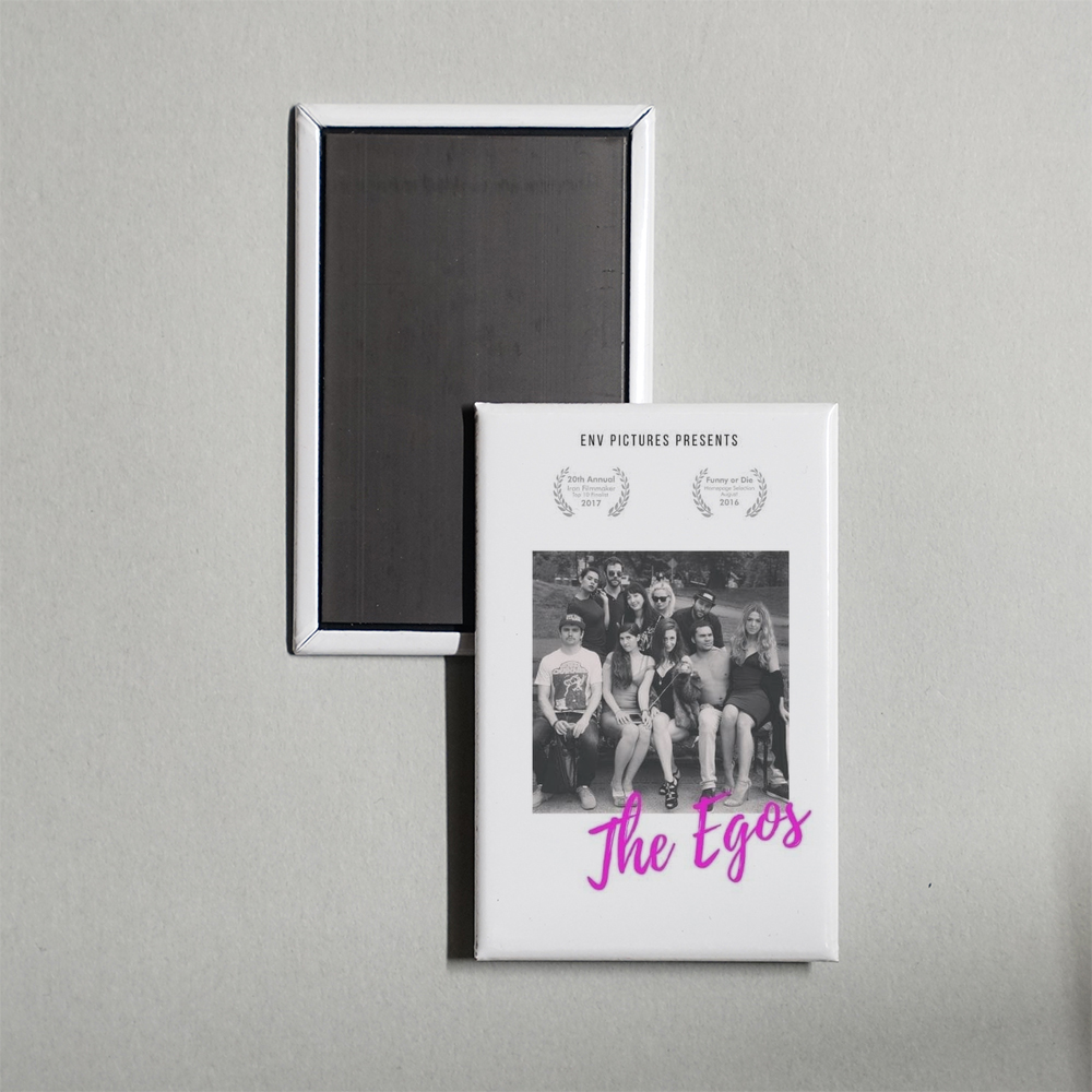 The Egos TV Show Fridge Magnet