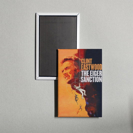 The Eiger Sanction Mini Movie Fridge Magnet