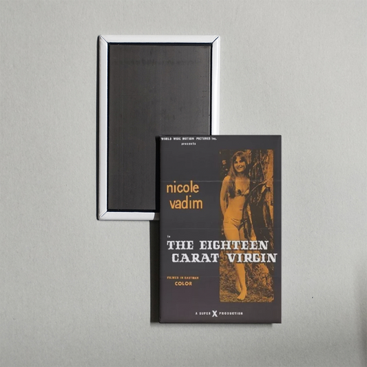 The Eighteen Carat Virgin Mini Movie Fridge Magnet