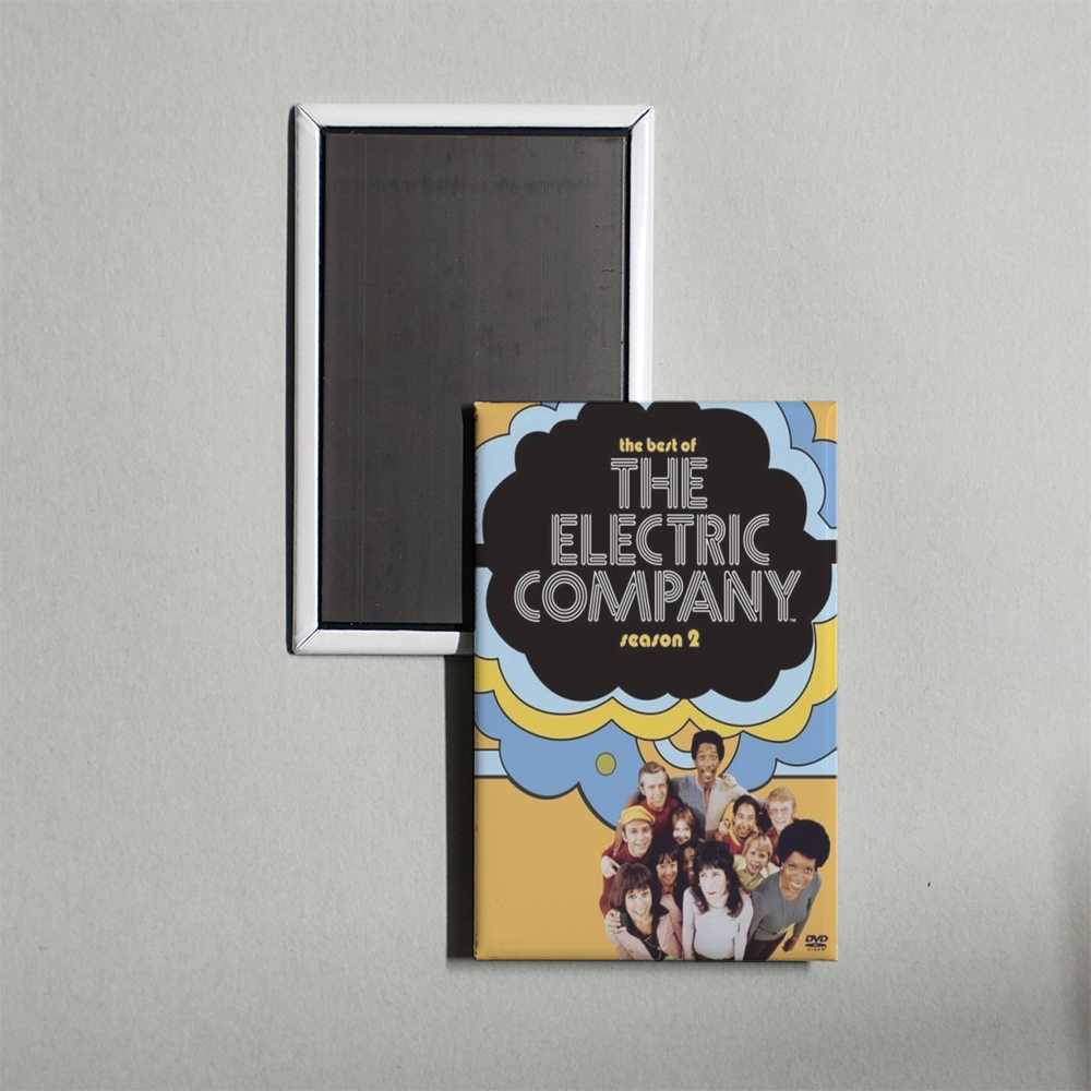 The Electric Company TV Show Fridge Magnet